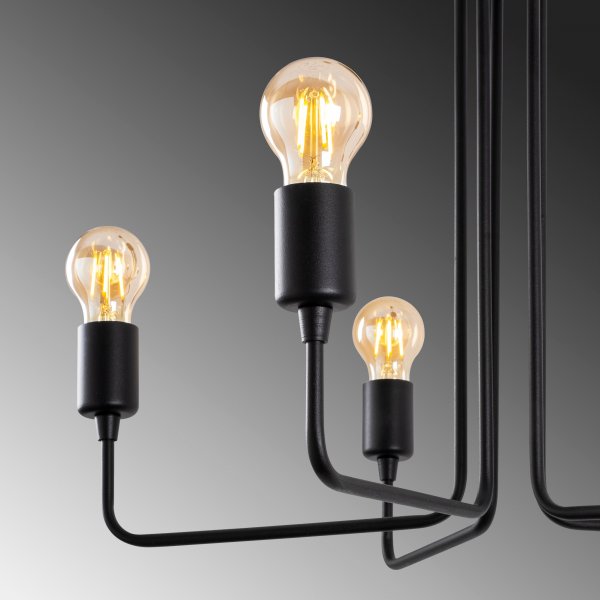 Mum taklampa 3492 - Svart