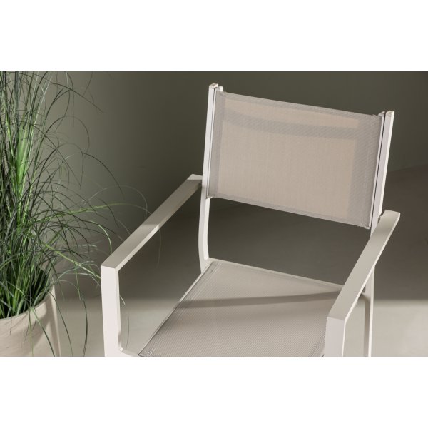 Utestol stapelbar beige - Copacabana Utestol stapelbar beige - Copacabana