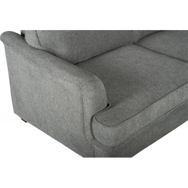 Howard hörnsoffa i Grått tyg 5-sits soffa Howard hörnsoffa i Grått tyg 5-sits soffa