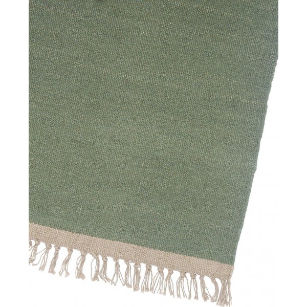 Tapis en Laine Ian - Vert Moyen Tapis en Laine Ian - Vert Moyen