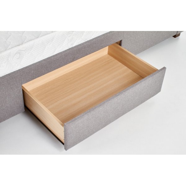 Arijana 180x200 cm grijs bedframe met opbergruimte