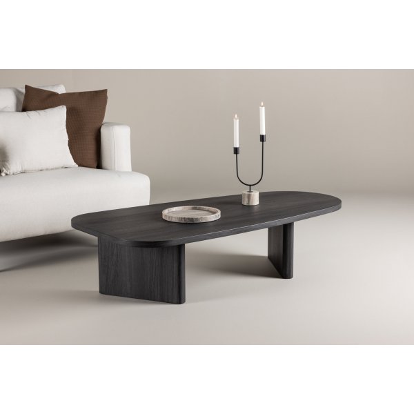 Grnvik soffbord 130 x 64 - Svart
