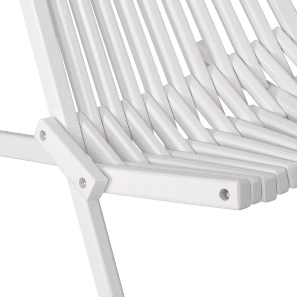 Fauteuil avec coussin de nuque - Blanc + Dtachant pour meubles