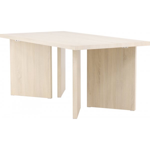 Bassholmen matbord 180 x 90 cm - Whitewash
