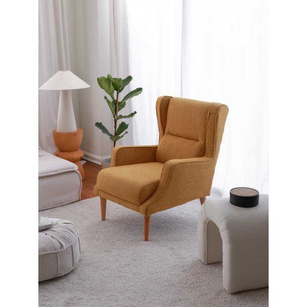 Fauteuil Klam - Jaune Fauteuil Klam - Jaune