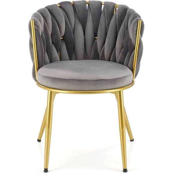 Cadeira matstol 517 - Grå/guld Cadeira matstol 517 - Grå/guld