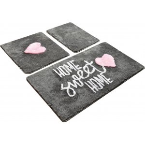 Tapis de bain Domum - Noir