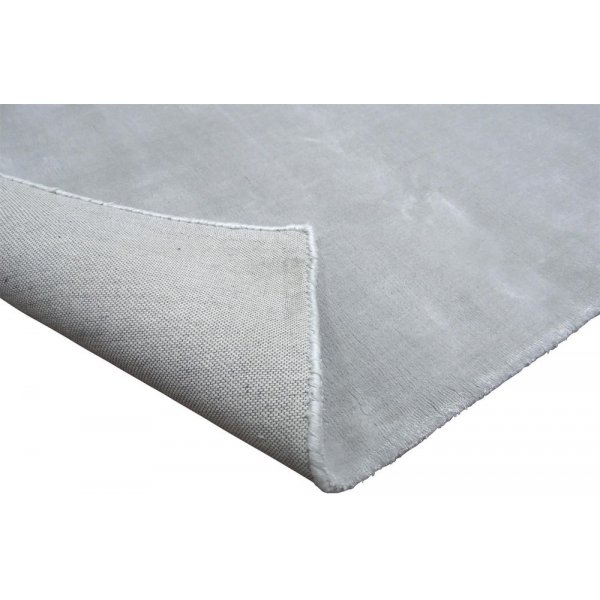Tapis Bryan - Viscose gris argent Tapis Bryan - Viscose gris argent