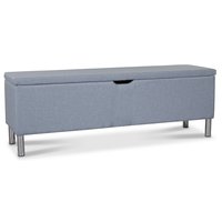 Sängkista Vera 120 cm - Ljusgrå Sängkista Vera 120 cm - Ljusgrå
