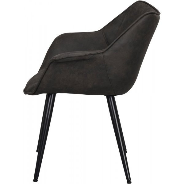 Echo karmstol - M�rkgr�/svart