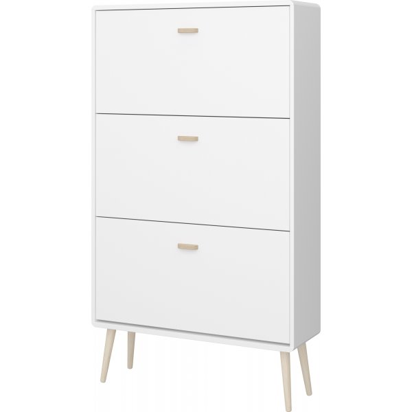 Meuble à chaussures Mino - Blanc Meuble à chaussures Mino - Blanc