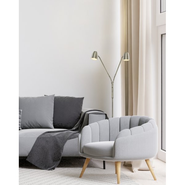 Sandnes golvlampa - St�l