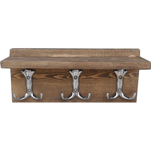 Abstracte wandplank 31 - Walnoot Abstracte wandplank 31 - Walnoot