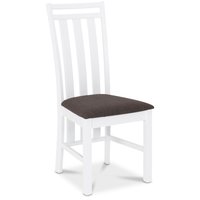 Skagen matstol - Vit / Brun Skagen matstol - Vit / Brun