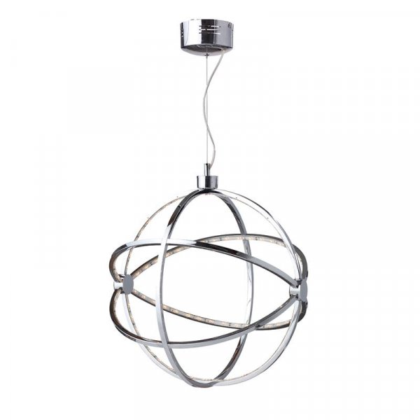 Globe Taklampa - Krom