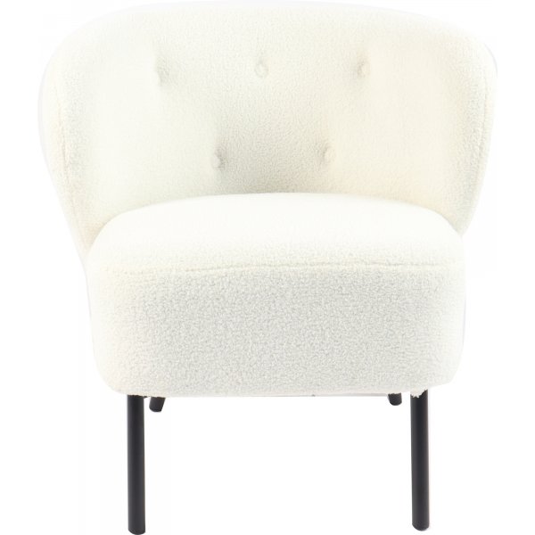Lullaby fauteuil - Offwhite Boucle / Teddy + Meubelreiniging