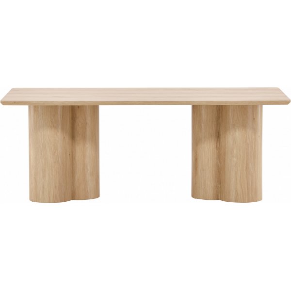 Soffbord 120 x 60 cm whitewash - Olivia