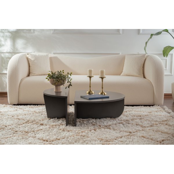 Orion soffbord 90 x 90 cm - Antracit Orion soffbord 90 x 90 cm - Antracit