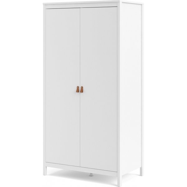 Armoire Madrid  2 portes - Blanc