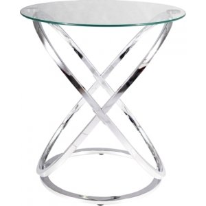 Table d'appoint Eos 52 cm - Transparent