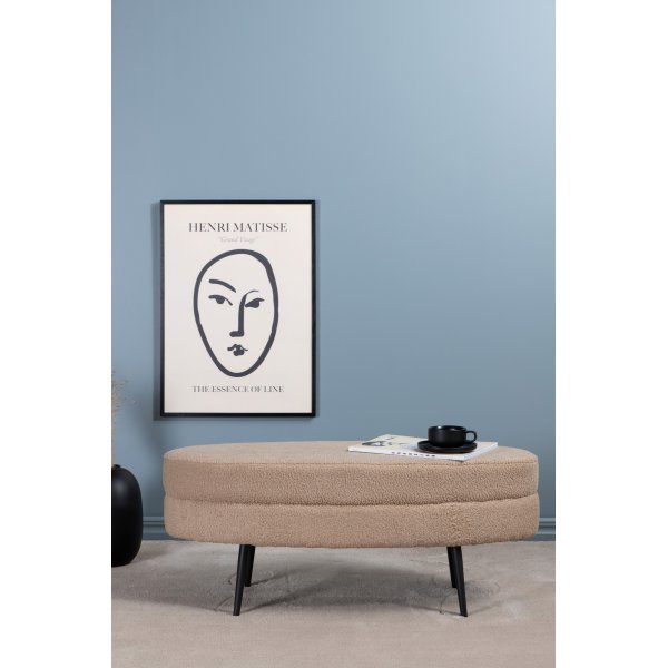 Rino sittpuff - Beige teddy Rino sittpuff - Beige teddy