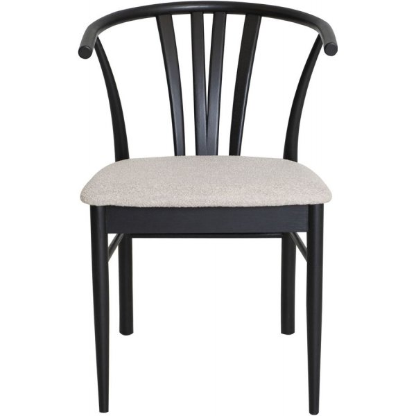 Aron stol - Svart / beige Aron stol - Svart / beige