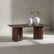 Table basse Olivia 120 x 60 cm - Mocca