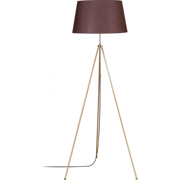 Tripod golvlampa - Brun