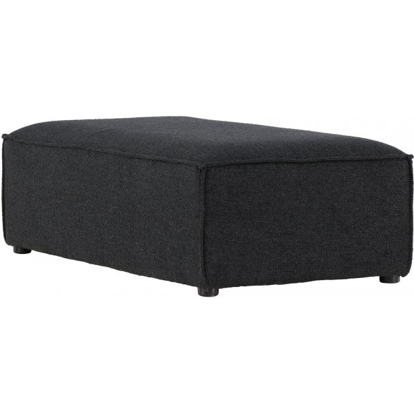 Gillholmen sittpuff - Svart boucle Gillholmen sittpuff - Svart boucle