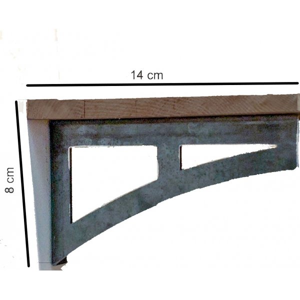 Lamba wandplank 19 - Walnoot