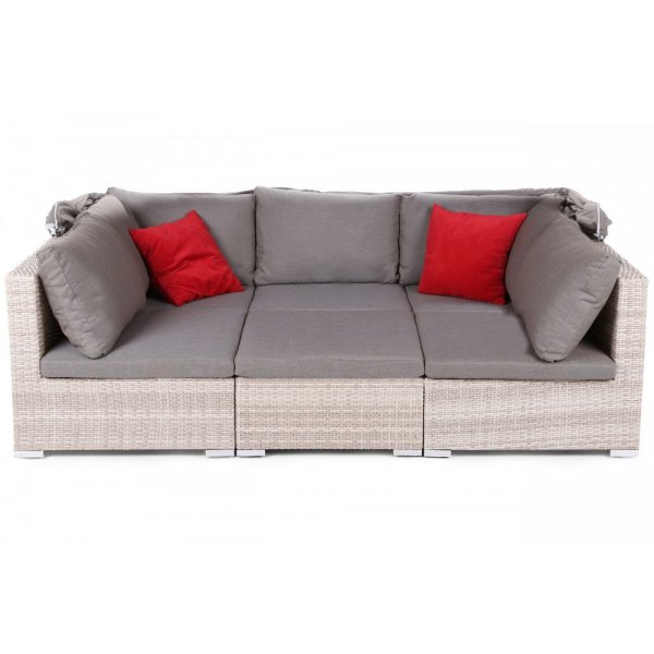 Modulsoffa Vigo - Beige/beige melerad Modulsoffa Vigo - Beige/beige melerad