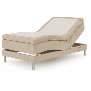 Säng ställbar 90x200cm - Beige - Dream Säng ställbar 90x200cm - Beige - Dream