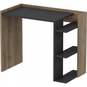 Bureau Ruby 90.6x46.8 cm - Anthracite/noyer