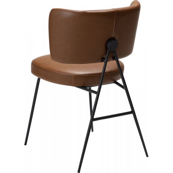 Chaise de salle à manger Roost - PU marron clair Chaise de salle à manger Roost - PU marron clair