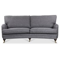 Howard London Premium 4-sits svängd soffa - Grå Howard London Premium 4-sits svängd soffa - Grå