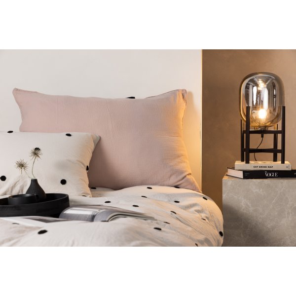 Housse de coussin Tyra 100 x 70 cm - Rose clair