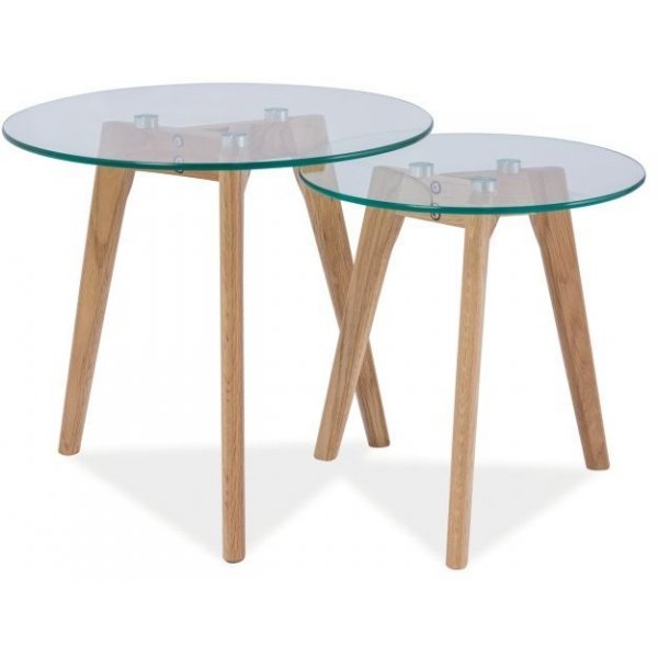 Ayleen satsbord 50/40 cm - Ek