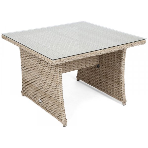 Hörnsoffa Bergamo med fåtölj & bord - Beige/beige melerad Hörnsoffa Bergamo med fåtölj & bord - Beige/beige melerad