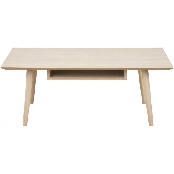 Century soffbord 115 x 60 cm - Vitpigmenterad ek