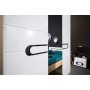 Hagfors sngbord - Vit/svart