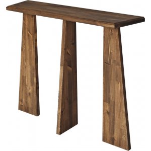 Table en relief Cloptre 100 x 28 cm - Noyer