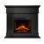 Elektrisk �ppen spis Willburn III dekorationsbrasa - Svart - kolli 1