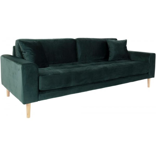 Lido 3-sits soffa - Mörkgrön Lido 3-sits soffa - Mörkgrön