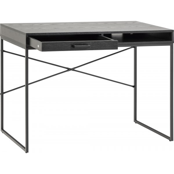 Bureau Seaford 110 cm - Noir Bureau Seaford 110 cm - Noir