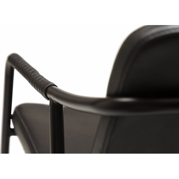 Fauteuil Boto - PU noir Fauteuil Boto - PU noir