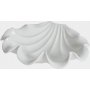 Sncka serveringsfat 24 cm - Vit