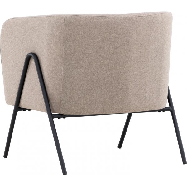 Rika fåtölj - Beige/Svart Rika fåtölj - Beige/Svart