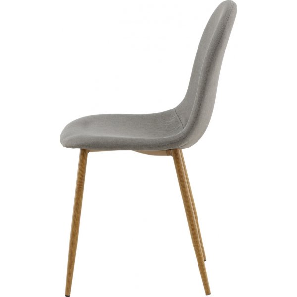 Chaise de salle  manger Bridge - Gris/chne