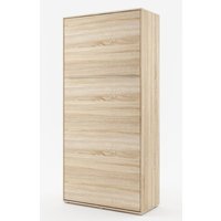 Sängskåp compact living Vertikalt (90x200 cm fällbar säng) - Ljus ek Sängskåp compact living Vertikalt (90x200 cm fällbar säng) - Ljus ek