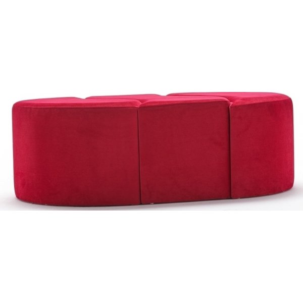 Pouf Alya - Rouge Pouf Alya - Rouge